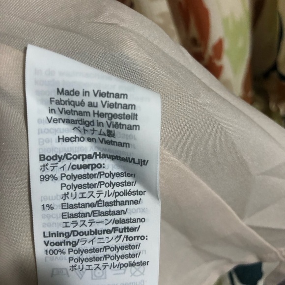 MADEWELL MIDI Empire Waist FlutterSlv Vneck DRESS UnderSlip washable NWT - Picture 6 of 7